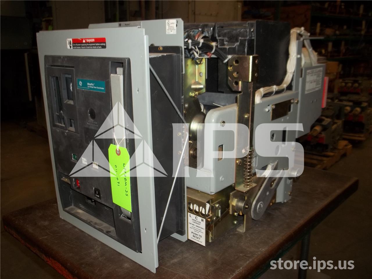 800 Amps GE Wpf-08 Mo/do Wekcnp7xx1axxbx Entelliguard Tu Lsi, 225 Amps Rp, 400 Amps Ct, 120 Volts AC Uv, 1600 - Image 1