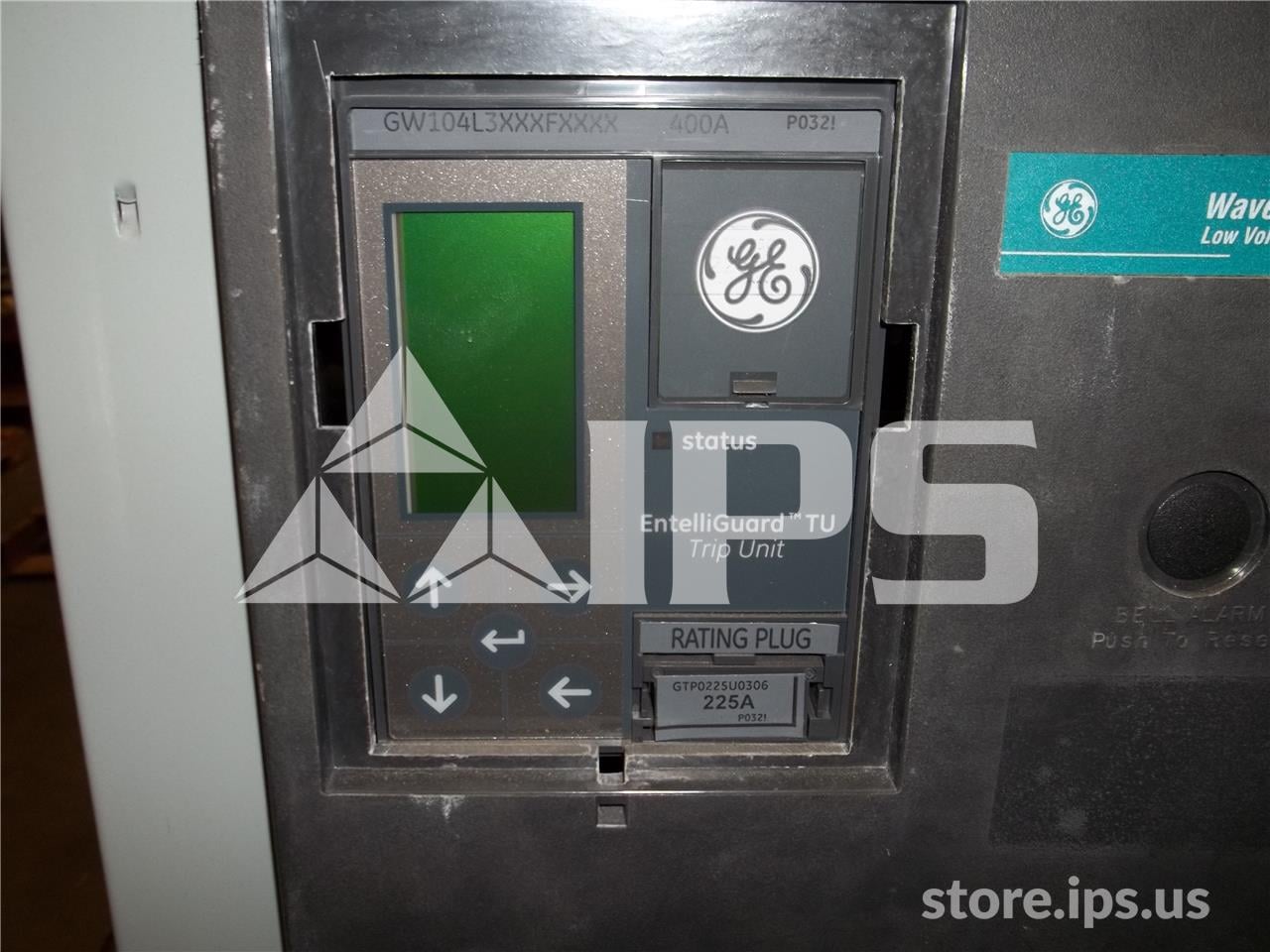 800 Amps GE Wpf-08 Mo/do Wekcnp7xx1axxbx Entelliguard Tu Lsi, 225 Amps Rp, 400 Amps Ct, 120 Volts AC Uv, 1600 - Image 3