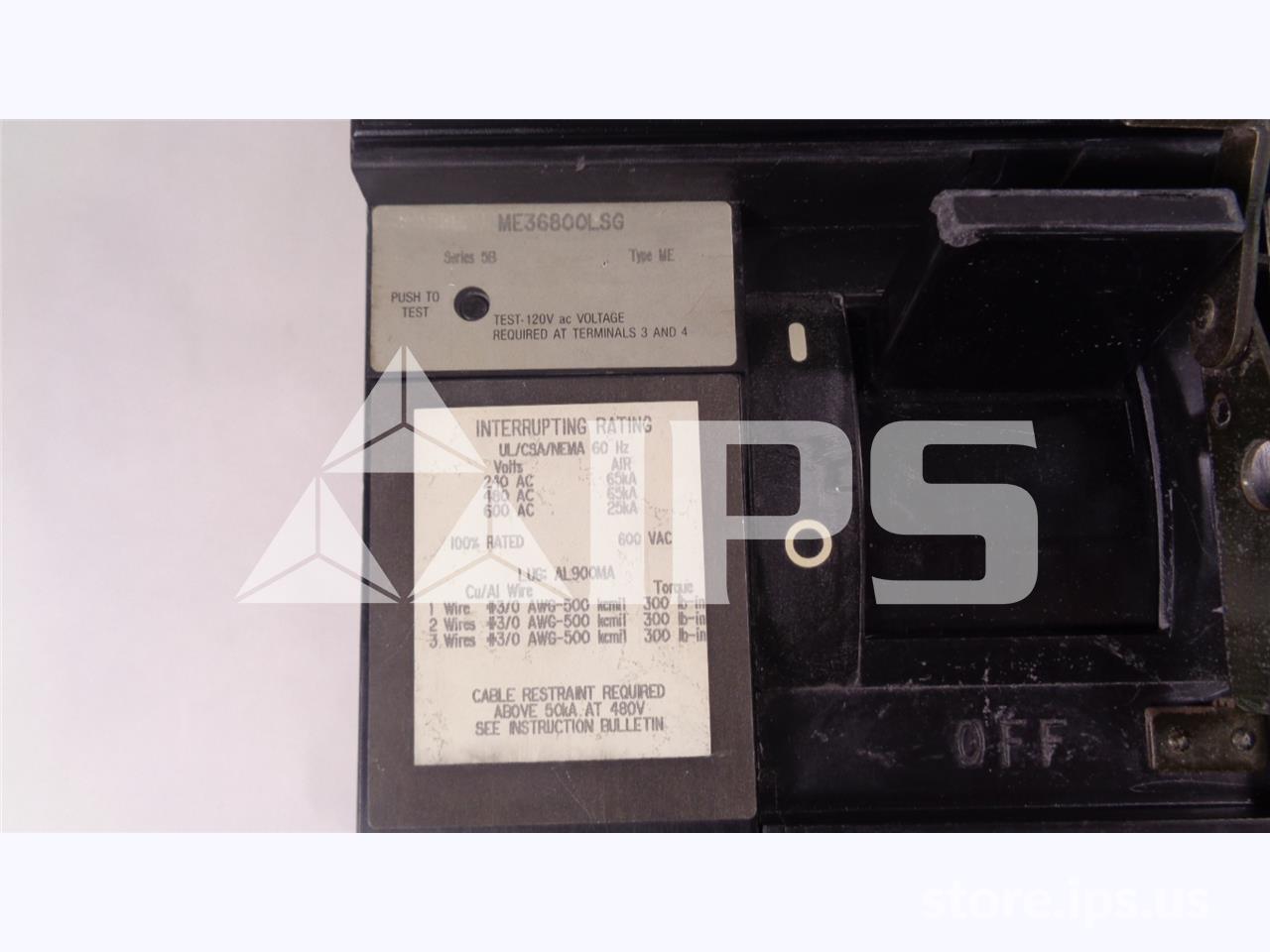 Square D Me Mccb With Micrologic Series 6b Lsg - Image 5