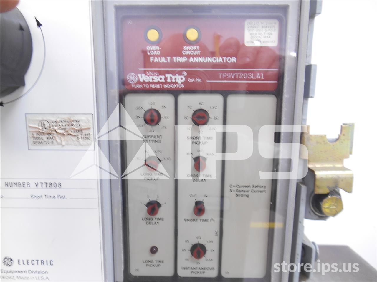 1600 Amps GE Power Break Tpvv Mo/do (tpvvf5) Mvt Lsi, 1000 Amps Ct - Image 2