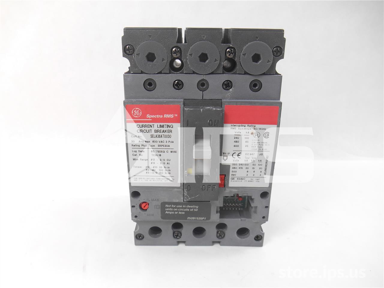 GE Spectra Sepa Mccb 60at - Image 1