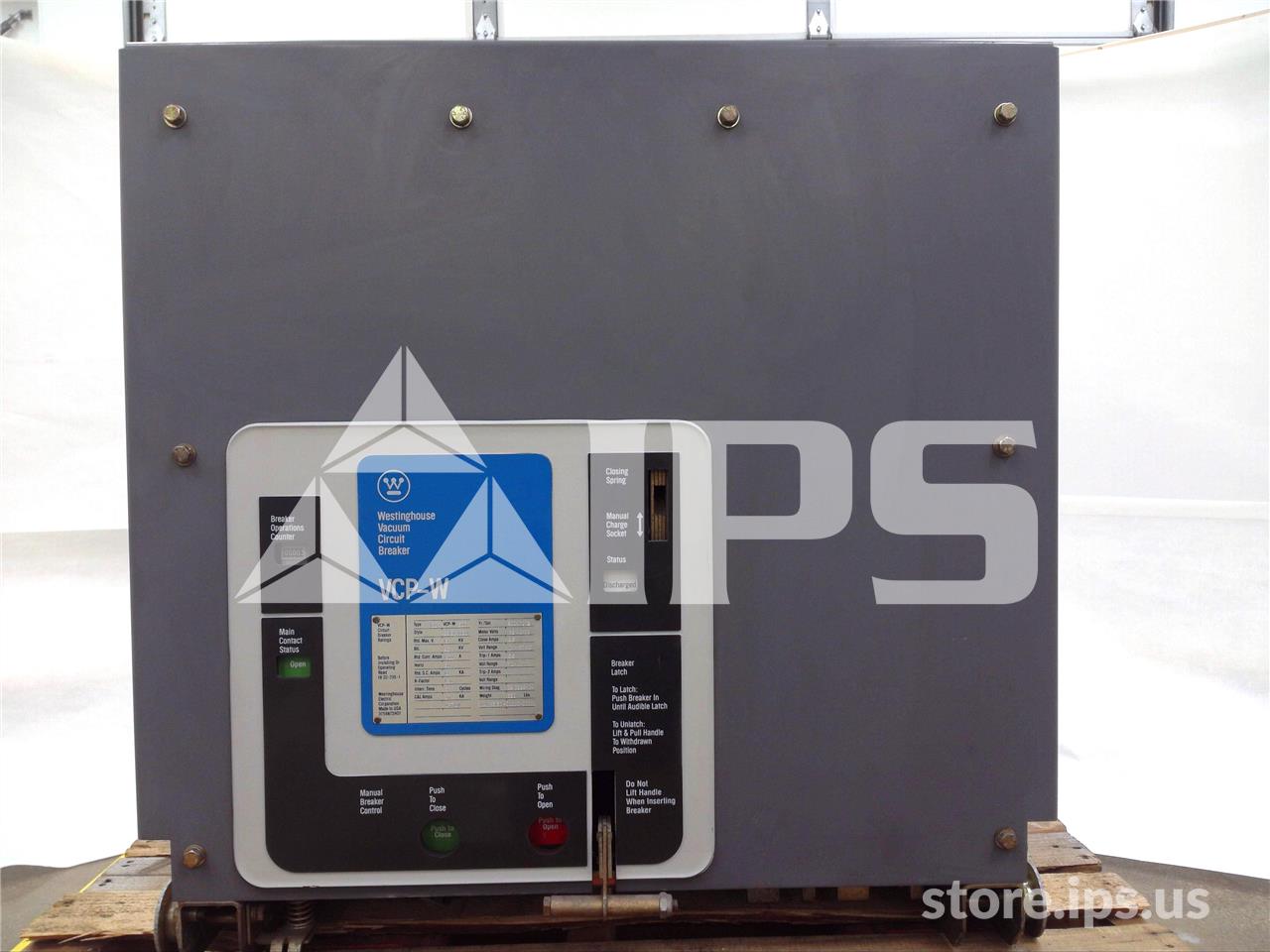 1200 Amps WH 150vcp-w 500 (150vcp-w 500) 120 Volts AC Control, 125 Volts DC Trip, 18k Amps Sc, Bottle# - Image 1