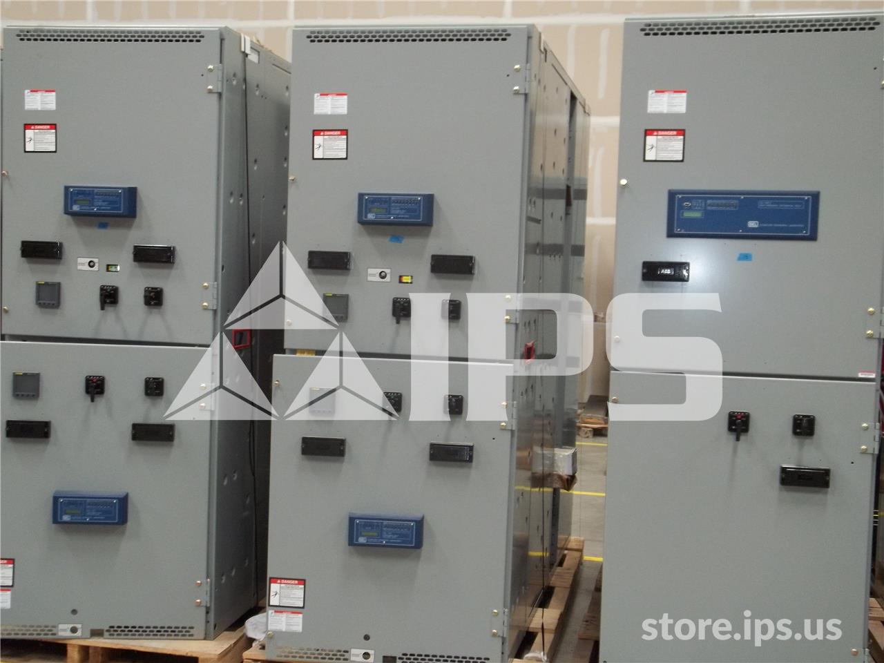 15 KV Square D Vad-5 Indoor Switchgear 2-1200 Amps Breaker Compartment, 125 Volts DC Control - Image 1