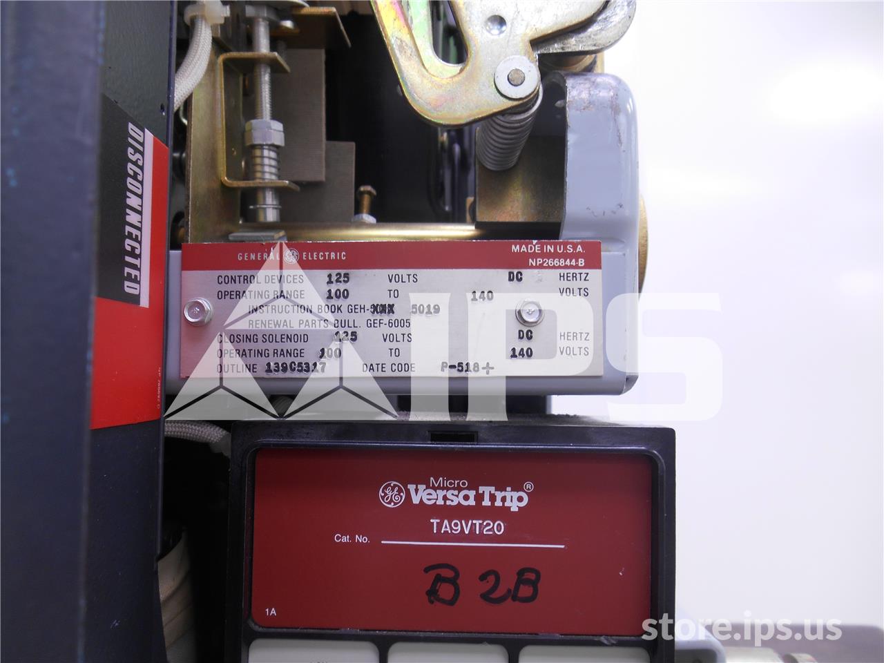 800 Amps GE Akr-6d-30s Eo/do (akr-_d-30s) 125 Volts DC Control, Mvt Li, 400 Amps Ct - Image 2