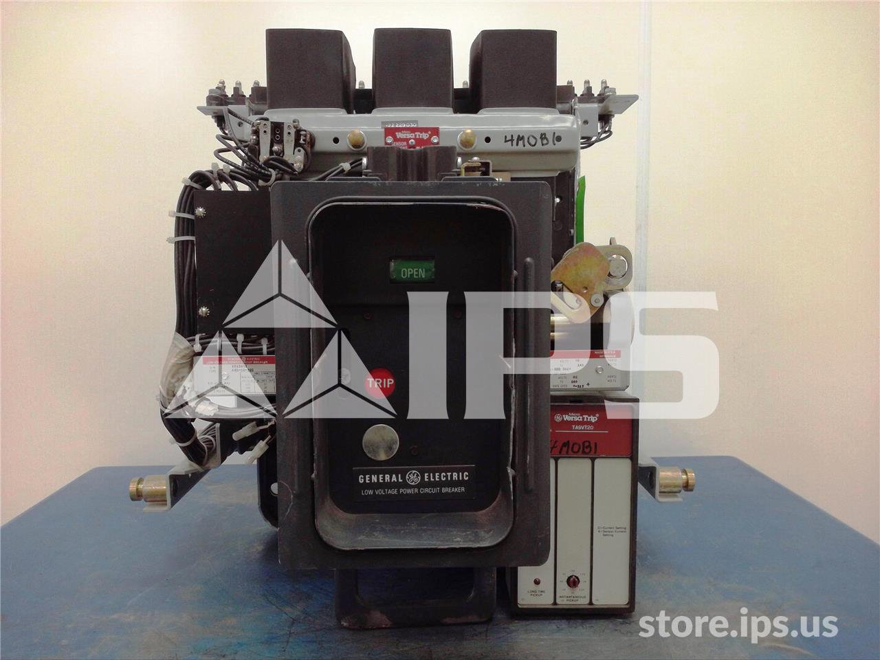 800 Amps GE Akr-6d-30s Eo/do (akr-_d-30s) 125 Volts DC Control, Mvt Li, 400 Amps Ct - Image 1