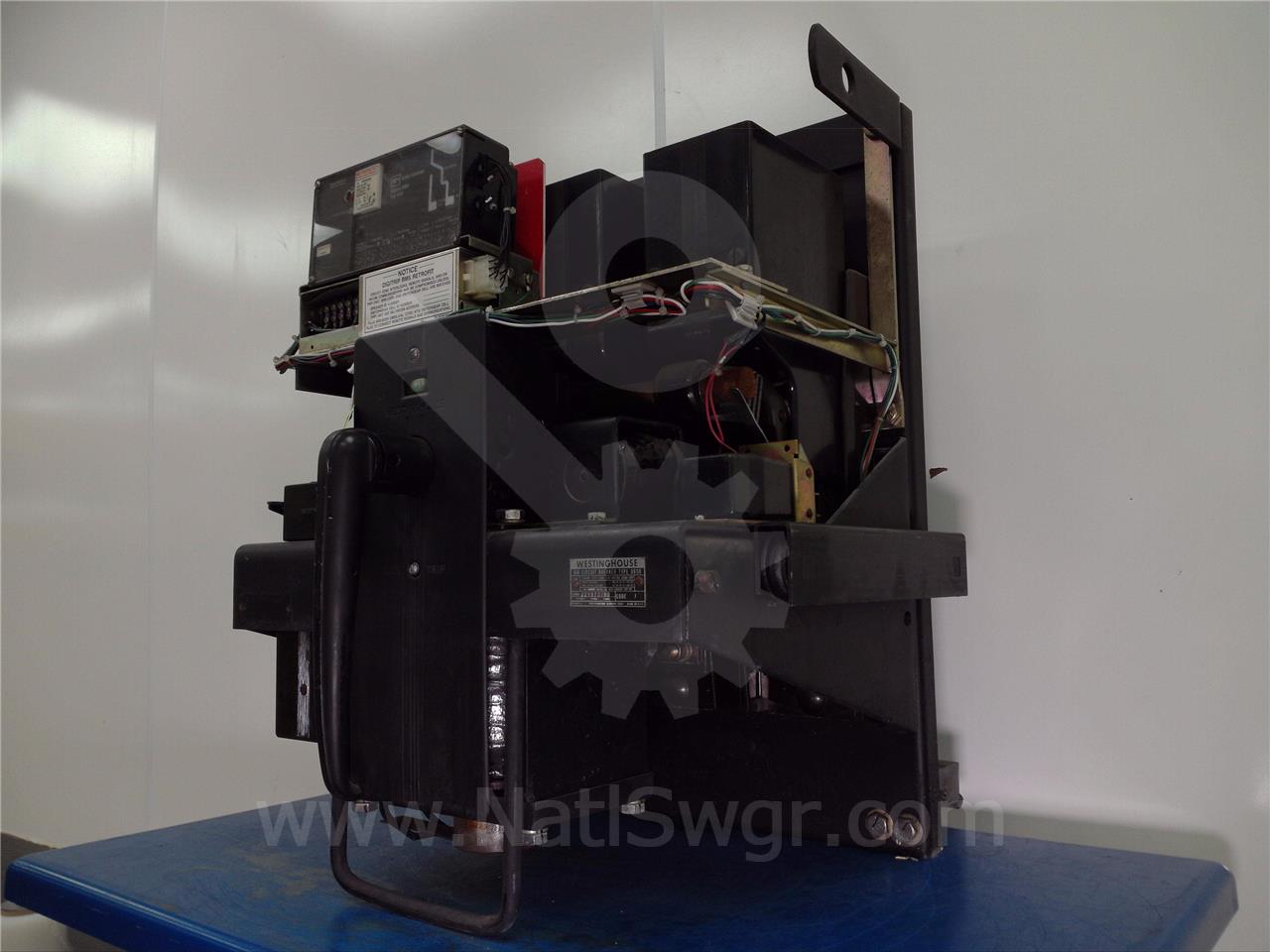 1600 Amps WH Db-50 Eo/do 1p 250 Volts DC Close, 220 Volts AC Relay / Shunt Trip, Rms/r 510 Lsig, 400 Amps Ct - Image 6