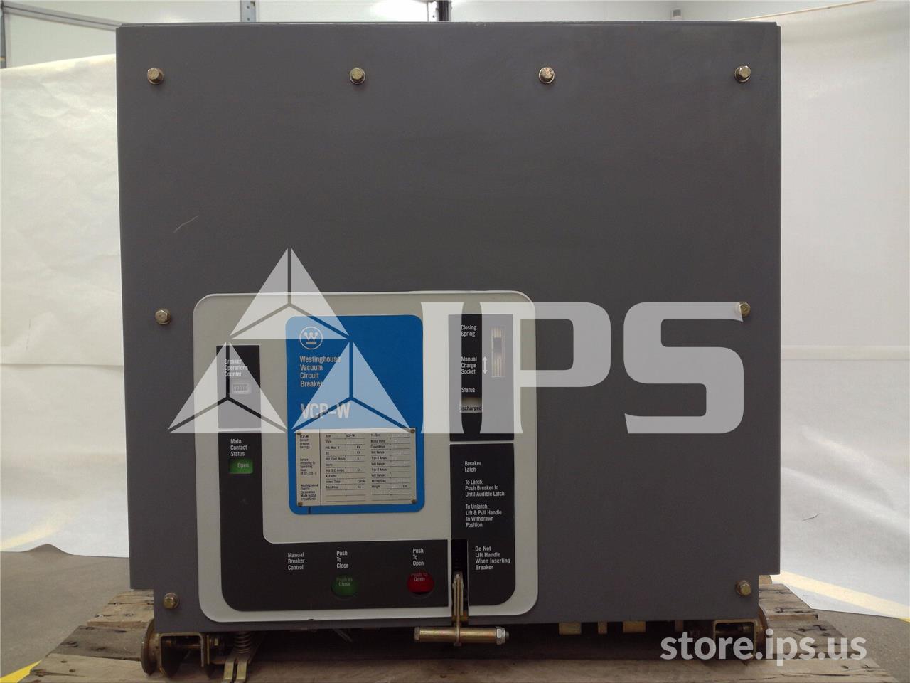 1200 Amps WH 150vcp-w 500 (150vcp-w 500) 120 Volts AC Control, 125 Volts DC Trip, 18k Amps Sc, Bottle# - Image 1