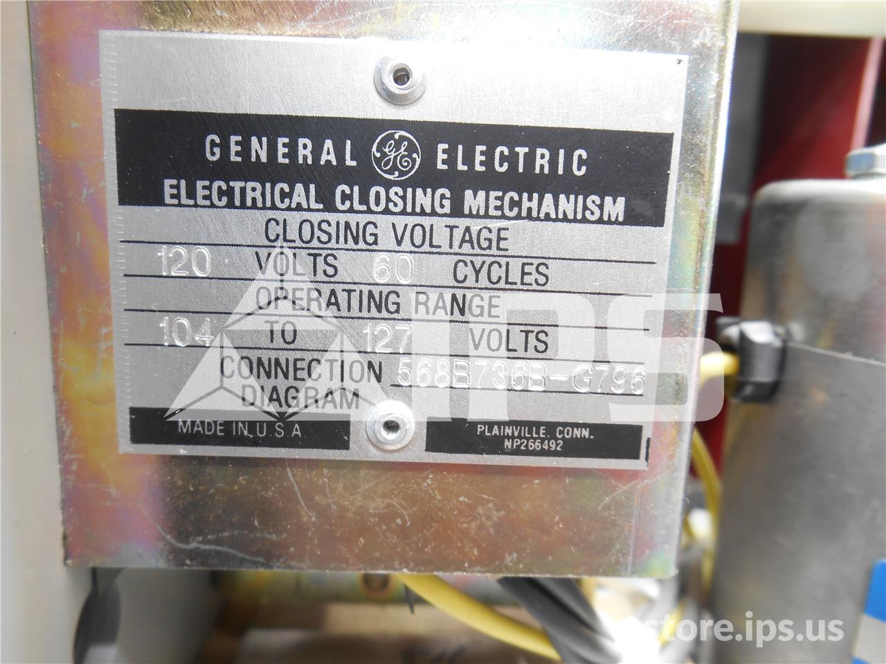 4000 Amps GE Akr-10d-100 Eo/do (akr-_d-100) 120 Volts AC Control, Mvt Pm Lsig, 4000 Amps Ct, 4000 Amps Rp - Image 2