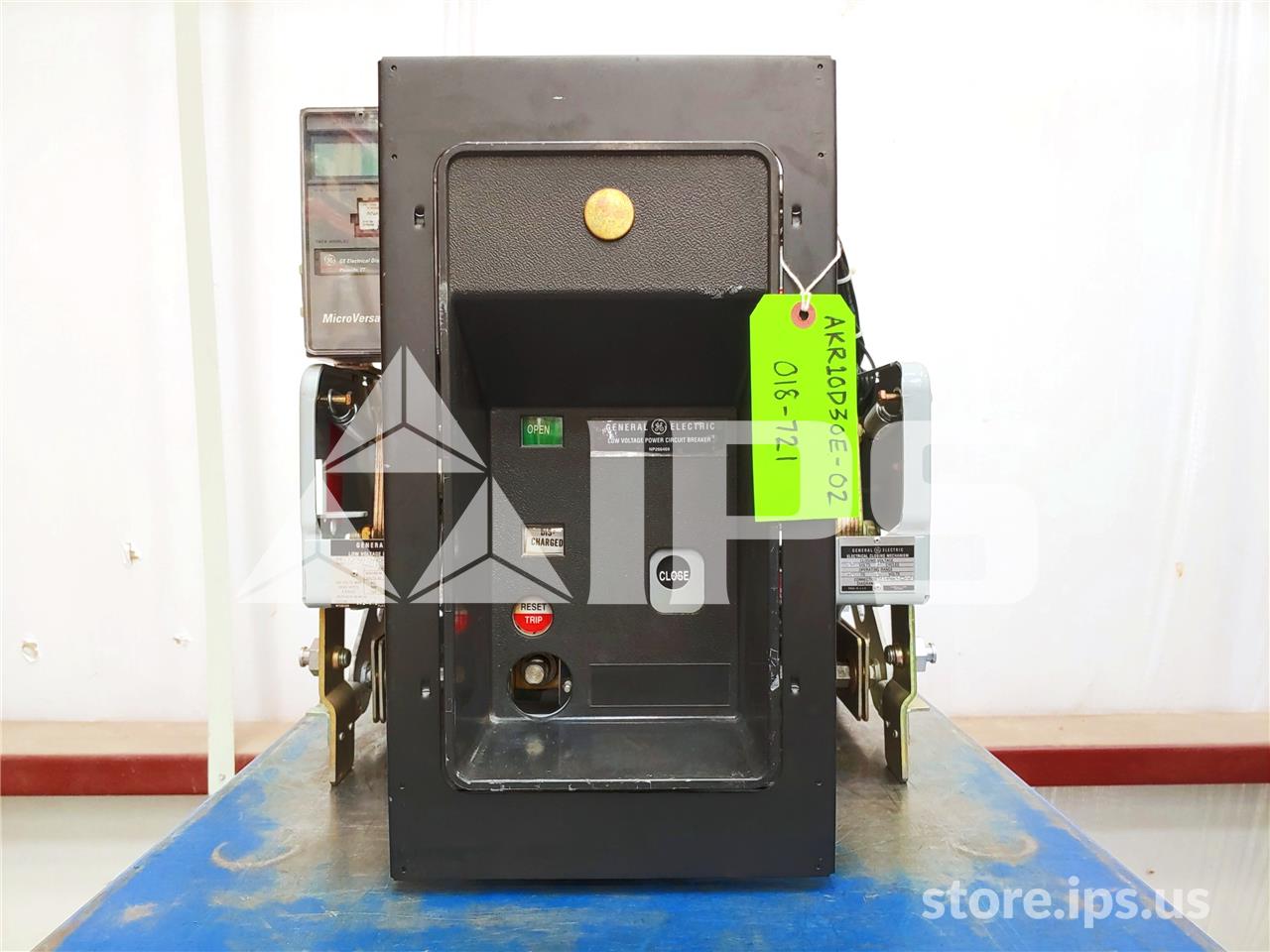 800 Amps GE Akr-10d-30 Eo/do (akr-_d-30) 120 Volts AC Control, 24 Volts DC Trip, Mvt Plus Lsi, 800 Amps Ct - Image 1