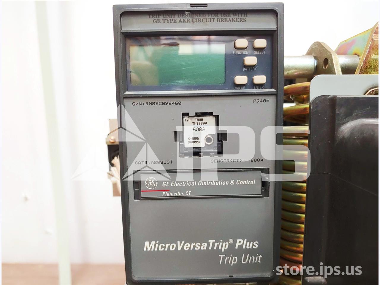 800 Amps GE Akr-10d-30 Eo/do (akr-_d-30) 120 Volts AC Control, 24 Volts DC Trip, Mvt Plus Lsi, 800 Amps Ct - Image 5