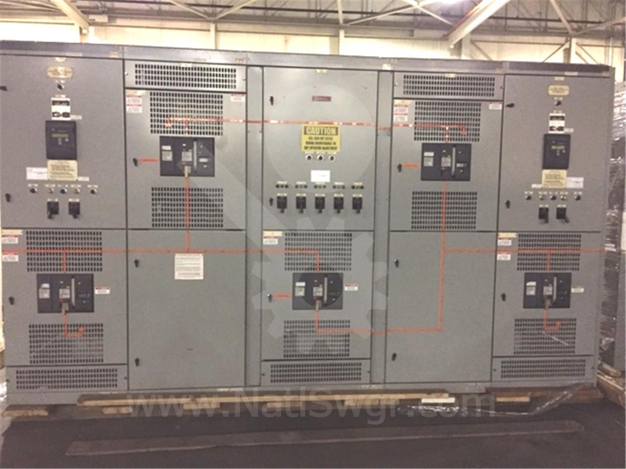 4000 Amps GE Av Line Indoor Switchgear 1-main, Aux Section - Image 6