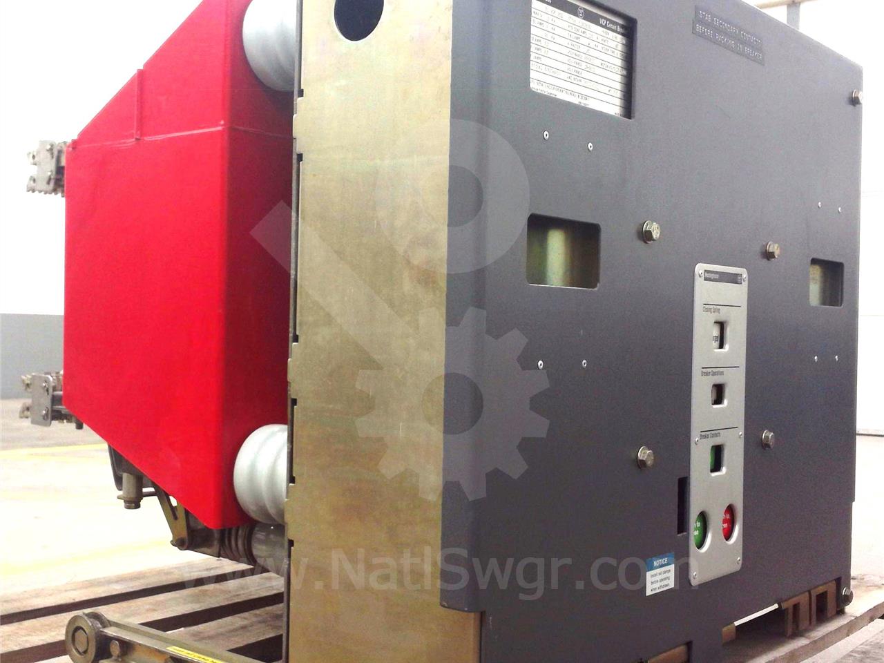 1200 Amps WH 150vcp 500 (150vcp 500) 125 Volts DC Charge, 48 Volts DC Close/trip, 18k Amps Sc, Bottle# - Image 6