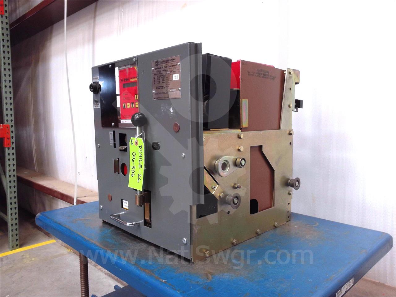 1600 Amps Square D Ds-416 Eo/do 125 Volts DC Control, AC Pro Qt Lsig, 1600 Amps Ct - Image 7