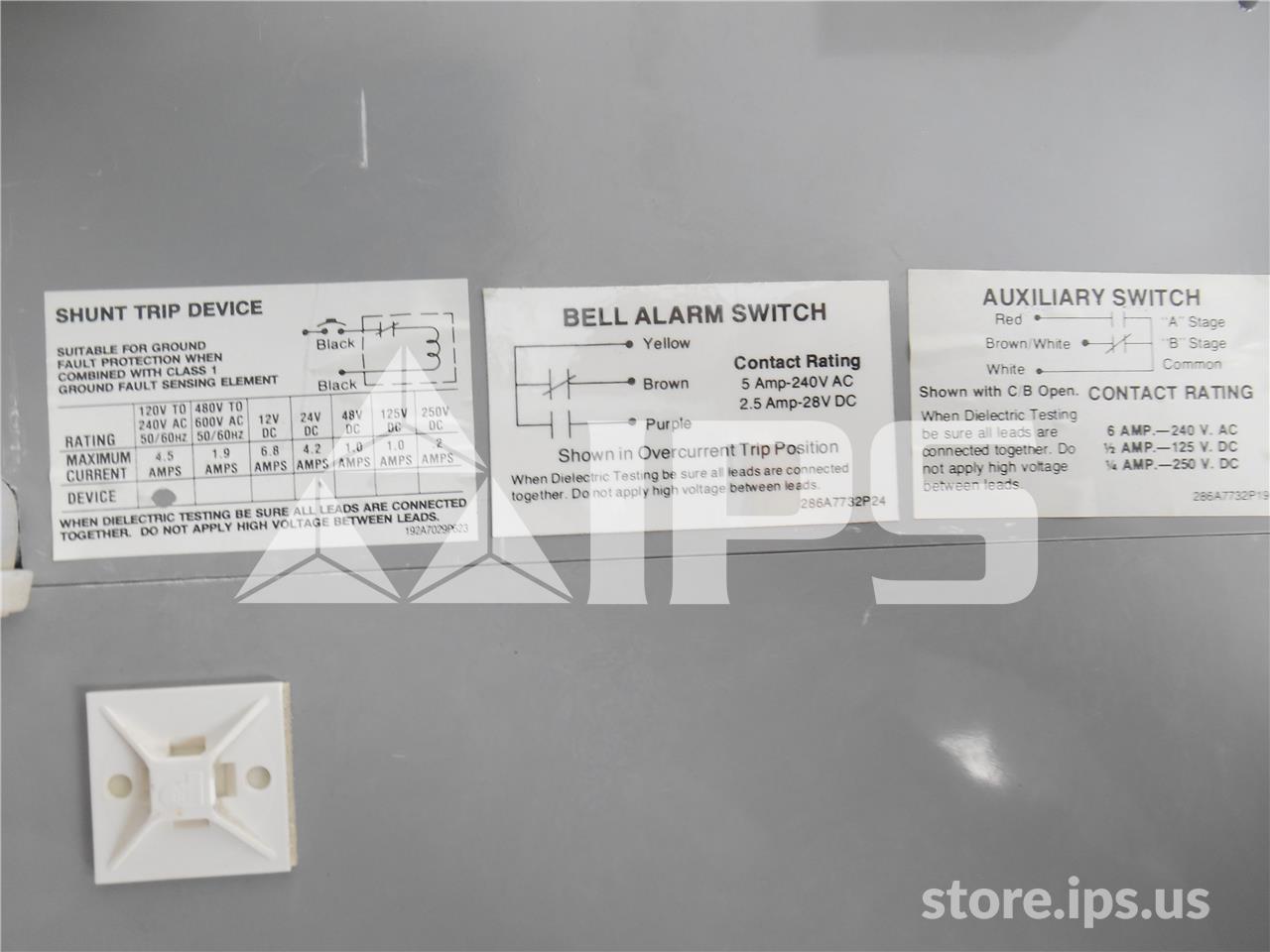 3000 Amps GE Tp Power Break Eo/bi (tp3030) 120 Volts AC Control, Mvt Plus Lig, 3000 Amps Ct, 3000 Amps Rp - Image 2