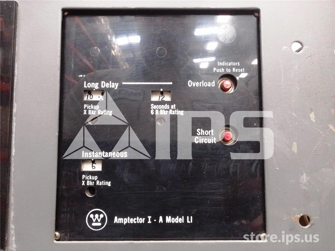 800 Amps WH Ds-206 Eo/do 125 Volts DC Control, Amptector Ia Li, 400 Amps Ct - Image 4