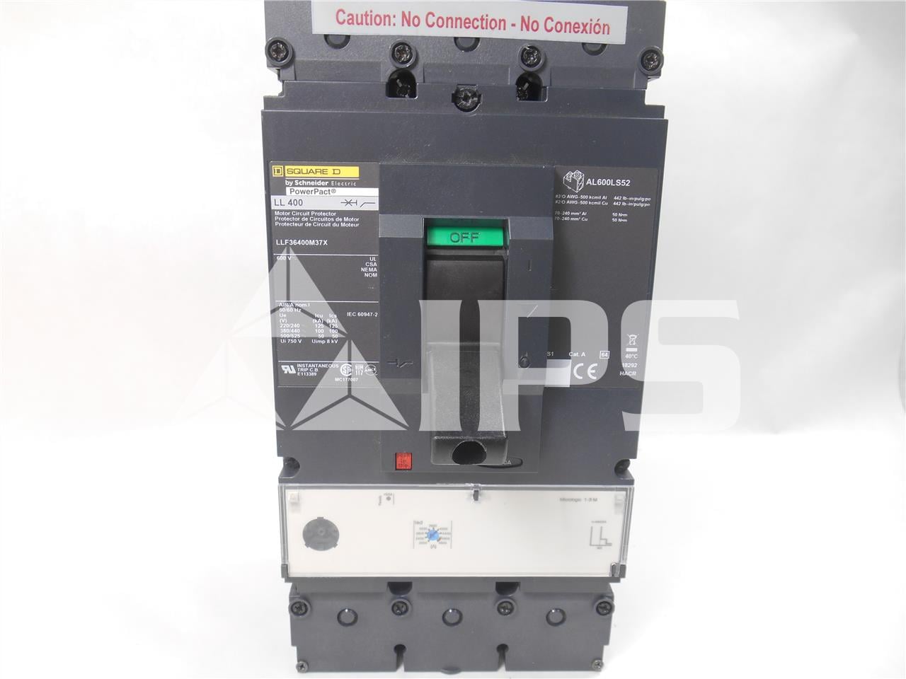 Square D Llf Powerpact L-frame Mccb Micrologic 1.3m Inst, 24 Volts AC Trip - Image 1