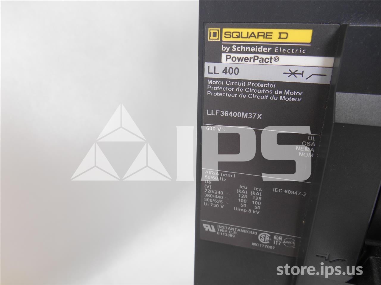 Square D Llf Powerpact L-frame Mccb Micrologic 1.3m Inst, 24 Volts AC Trip - Image 3