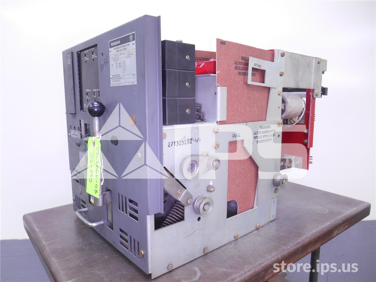 800 Amps WH Dsl-206 Eo/do 125 Volts DC Control, Amptector I Lig, 600 Amps Ct, 2000 Amps Fuse - Image 5