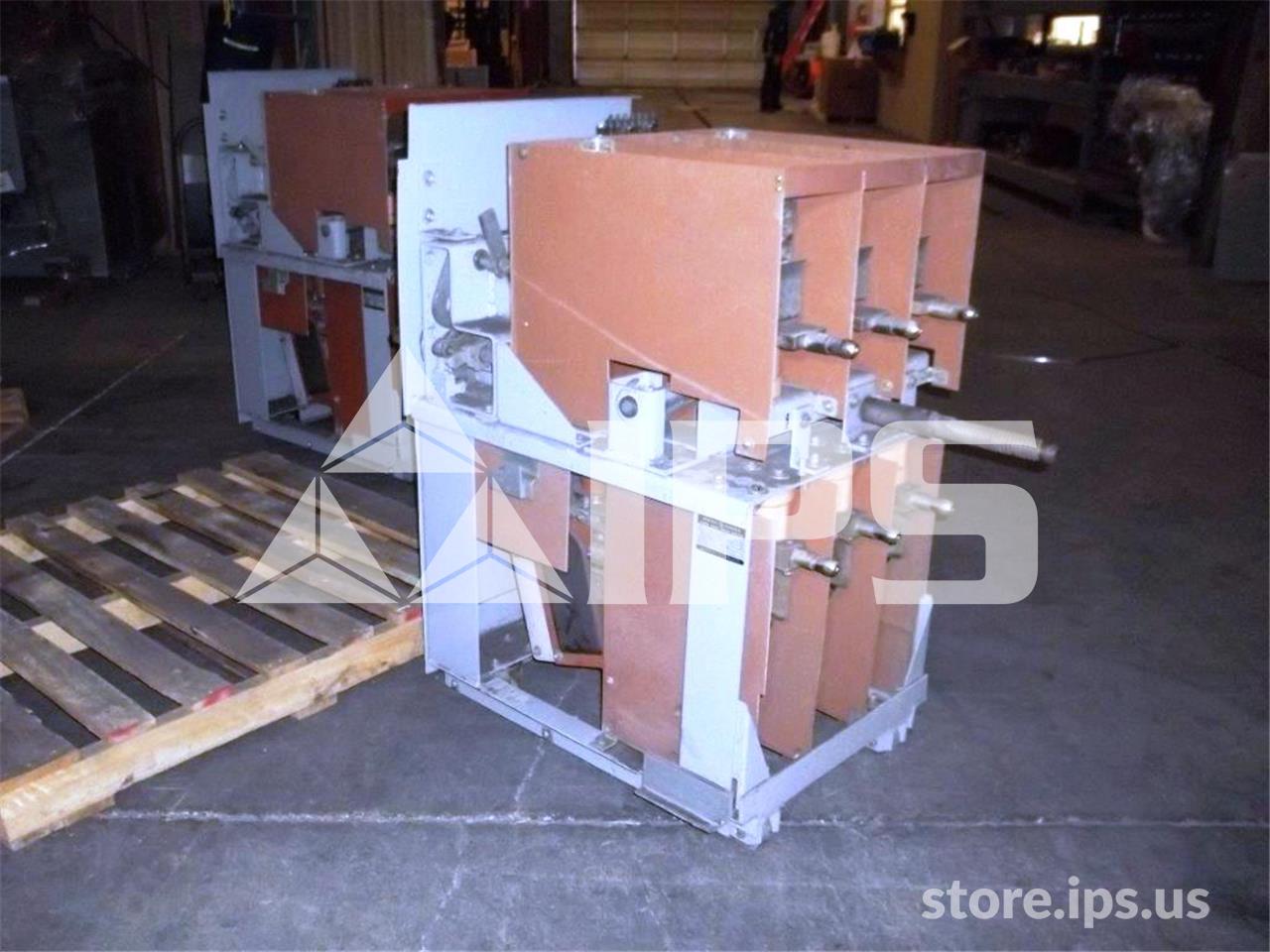 600 Amp. GE Se-10-2 Fused Load Break Switch Draw Out 5 KV 60k Amp. 5.5kv, 250e Fuse - Image 2