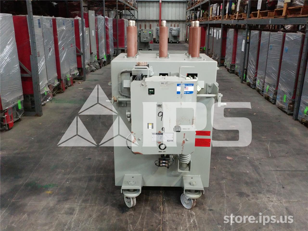 1200 Amps GE Vvc 13.8-750-1c Ml-13c (vvc 13.8-750) 125 Volts DC Control, 28k Amps Sc, Bottle# 186l0739p41 - Image 1