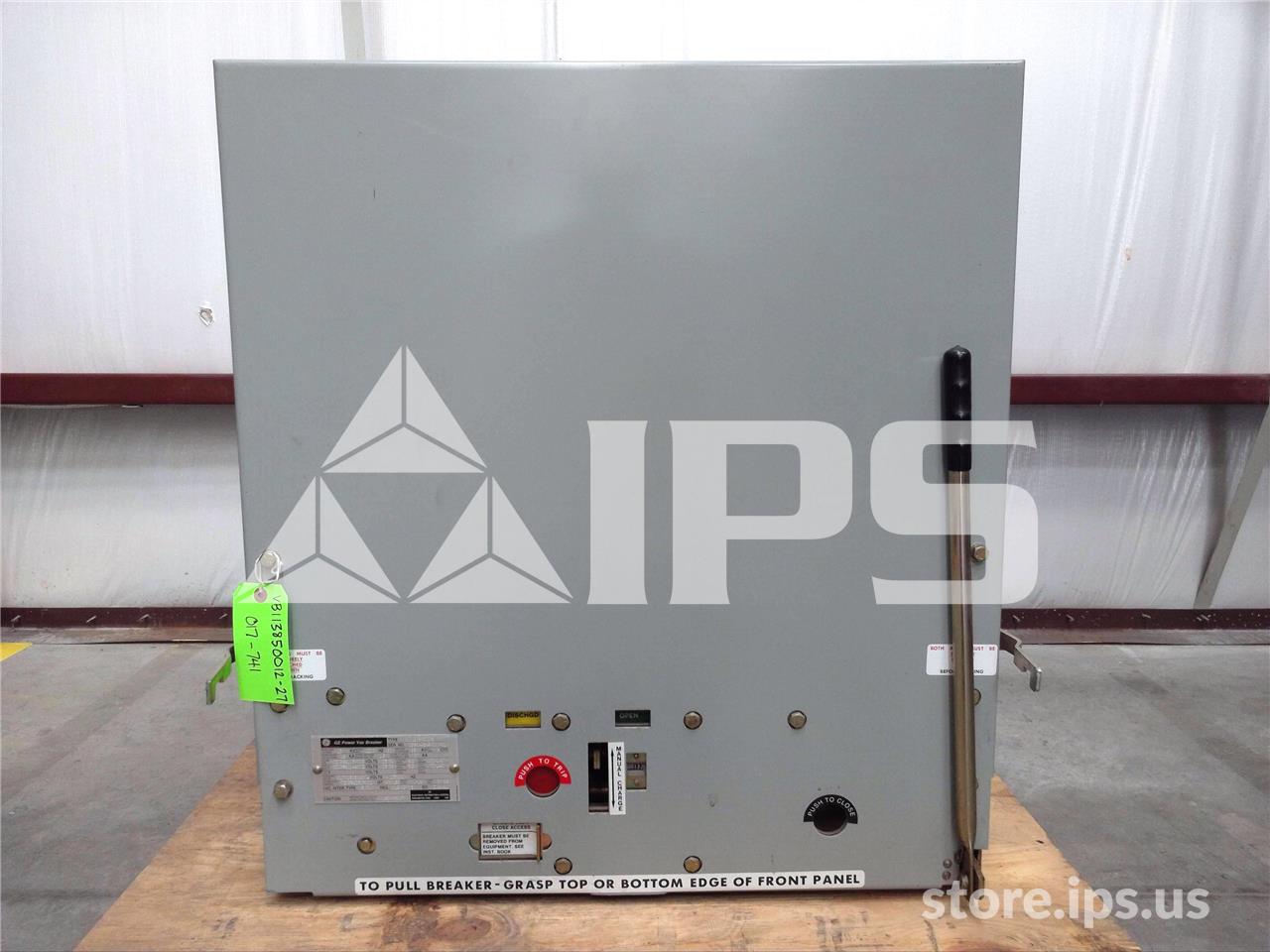 1200 Amps GE Vb1 13.8-500-3 Ml-18 (vb1 13.8-500) 125 Volts DC Control, 18k Amps Sc, Bottle# 50d1 - Image 1