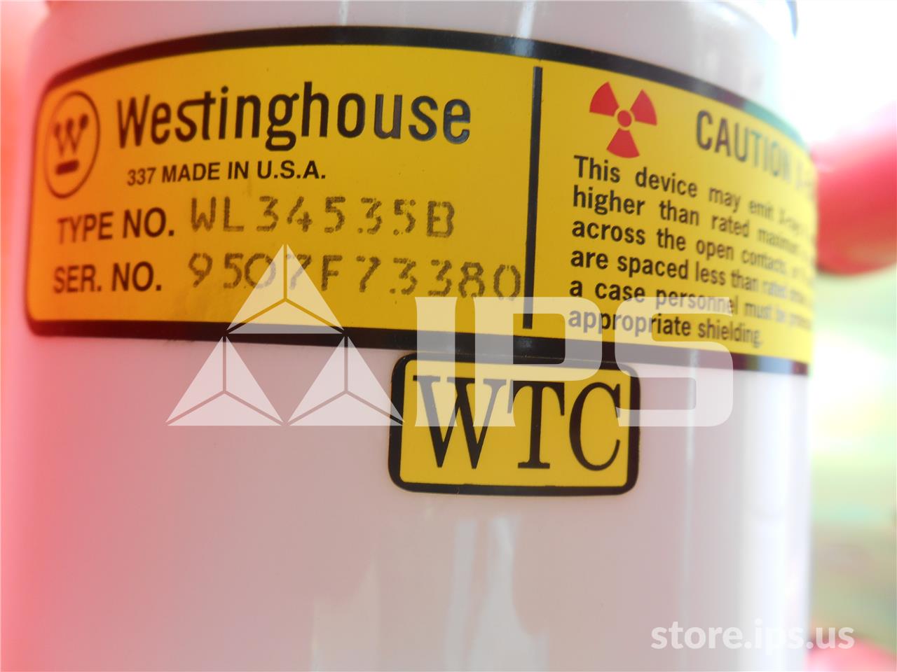 1200 Amps WH 150vcp-w 500 (150vcp-w 500) 125 Volts DC Control, 18k Amps Sc, Bottle# Wl34535b - Image 2