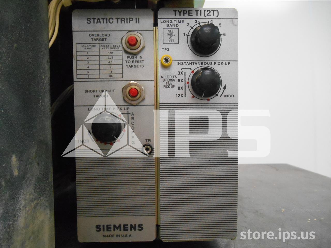 600 Amps Sa Laf-600a Mo/do Static Trip Ii Li, 600 Amps Ct, 800 Amps Fuse - Image 2