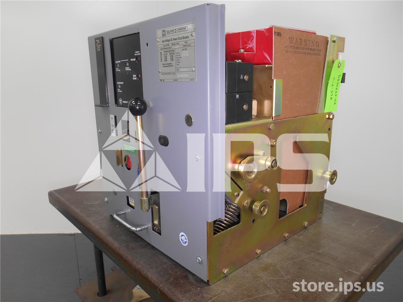 800 Amps Square D Ds-206s Eo/do 125 Volts DC Controls, Amptector Ia Li, 400 Amps Ct - Image 4