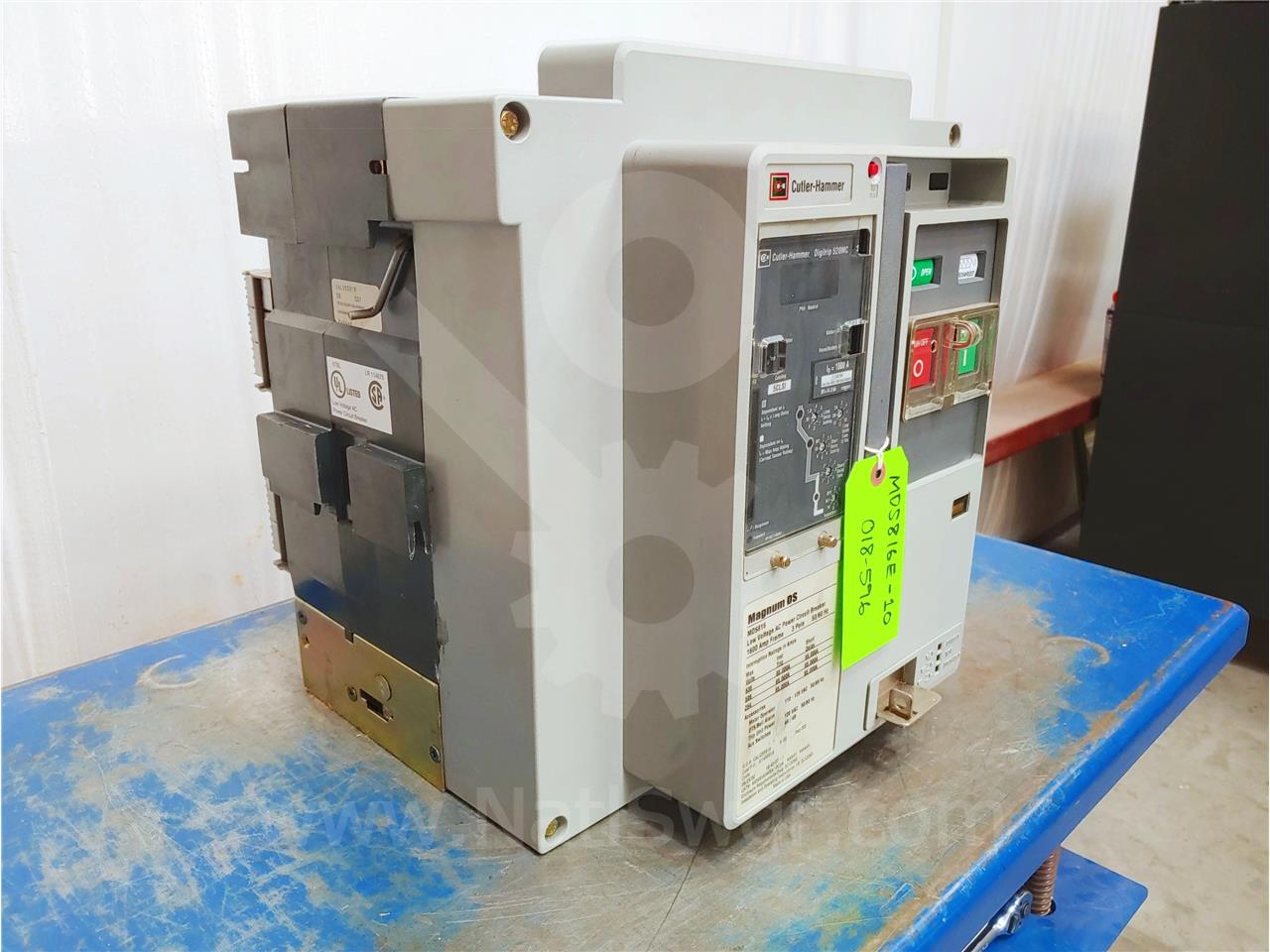 1600 Amps Ch Mds8163wea10cuanan4ymanax Eo/do (mds816) 120 Volts AC Control, Digitrip 520mc Lsi, 1000 Amps Ct - Image 7