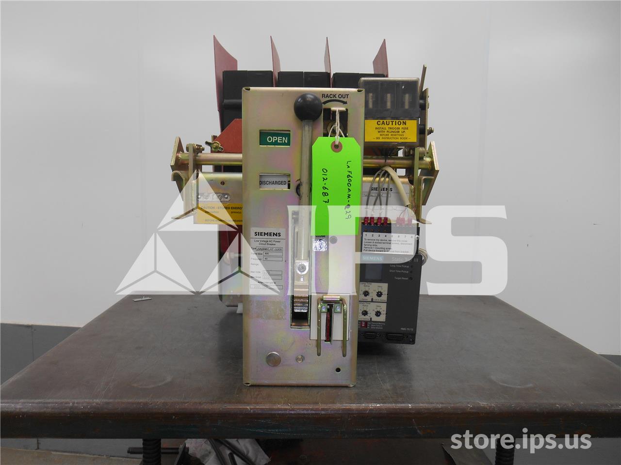 600 Amps Sa Laf-600a Mo/do Static Trip Iii Ls, 600 Amps Ct, 800 Amps Fuse - Image 1