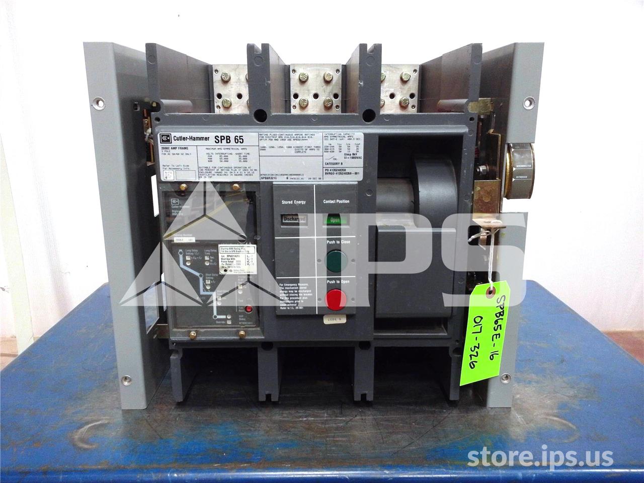 2000 Amps WH Spb-65 Eo/do Compact Frame (spb65) 120 Volts AC Control, Digitrip Rms 510 Ls, 2000 Amps Rp, 2000 - Image 1