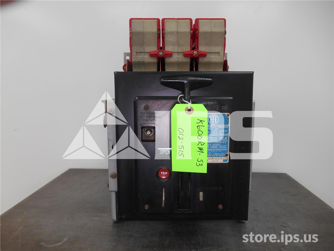 600 Amps ITE K-600 Red Mo/do Od-3 Li 600 Amps - Image 1