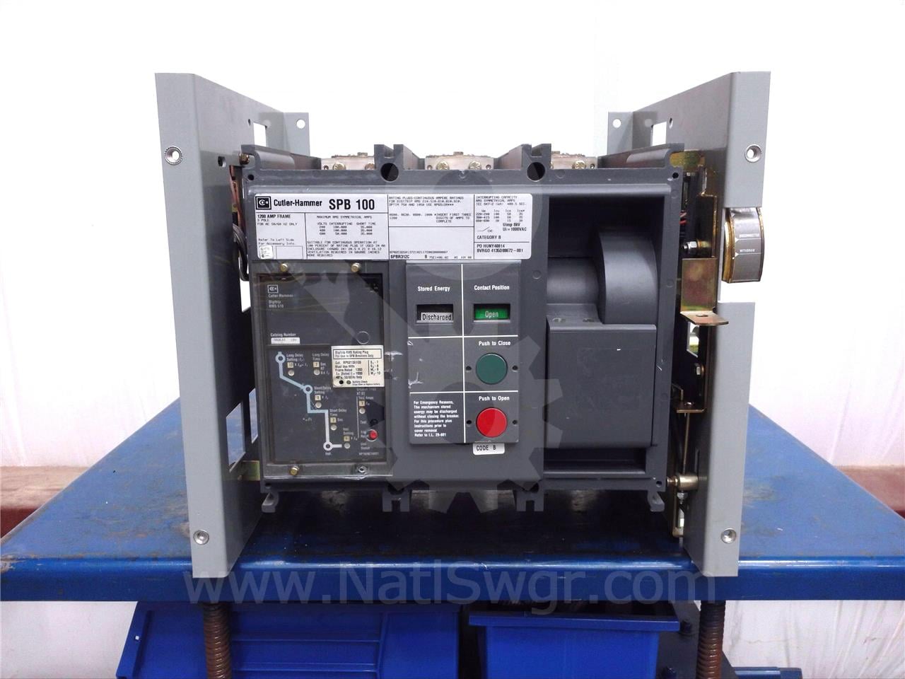 1200 Amps WH Spb-100 Eo/do (spb100) 120 Volts AC Control, Digitrip Rms 510 Lsi, 1200 Amps Rp, 1000 Amps Ct - Image 9