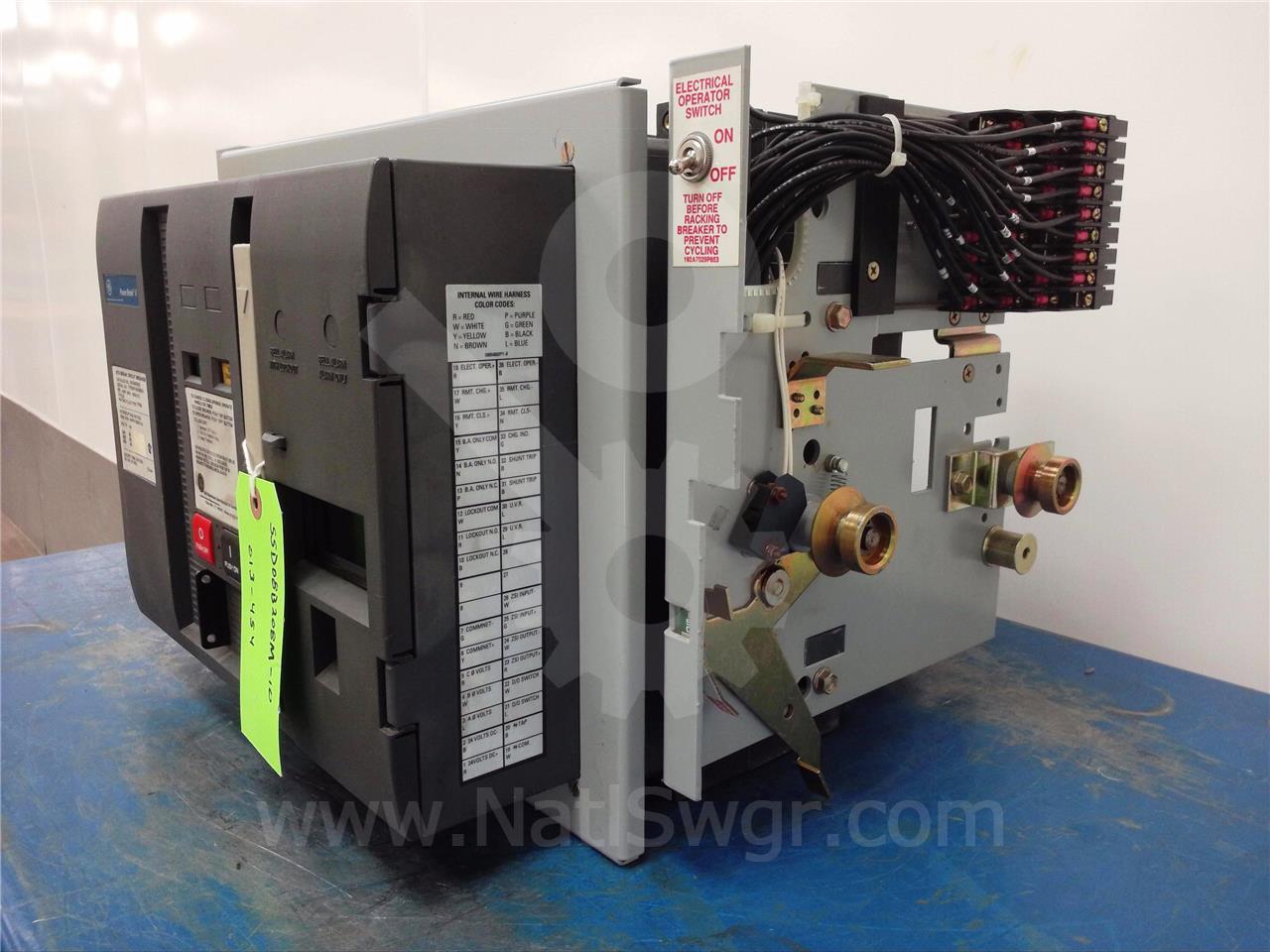 800 Amps GE Ssd Power Break Ii Mo/do (ssd08) Mvt Plus Lsi, 800 Amps Ct, 800 Amps Rp, 48 Volts DC Uv - Image 6