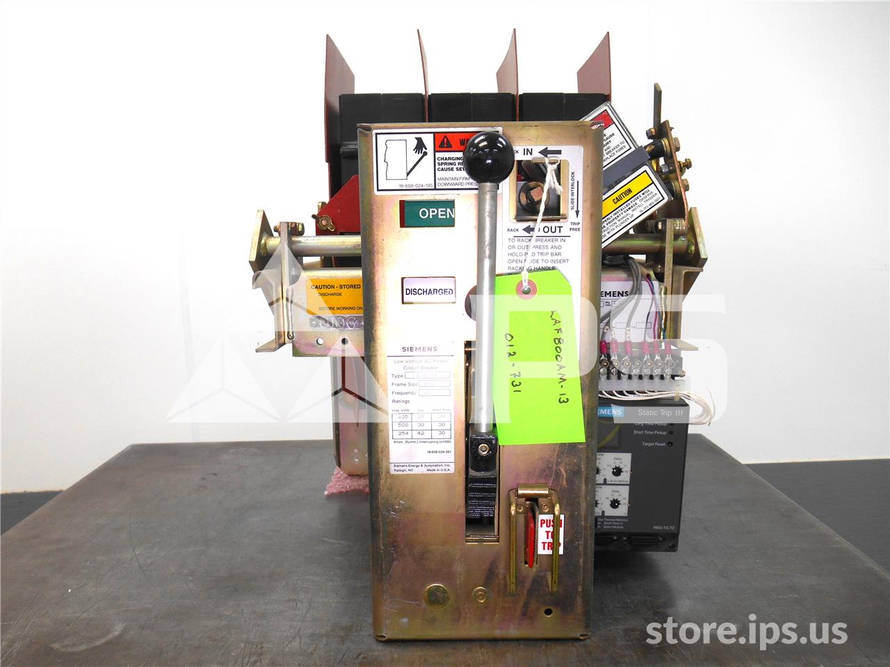 800 Amps Sa Laf-800a Mo/do Static Trip Iii Ls, 600 Amps Ct, 800 Amps Fuse - Image 1