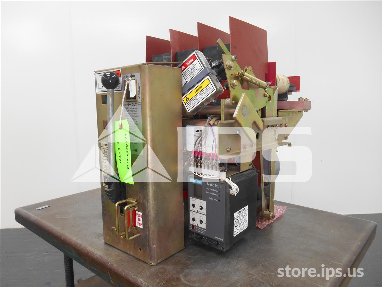 800 Amps Sa Laf-800a Mo/do Static Trip Iii Ls, 600 Amps Ct, 800 Amps Fuse - Image 4