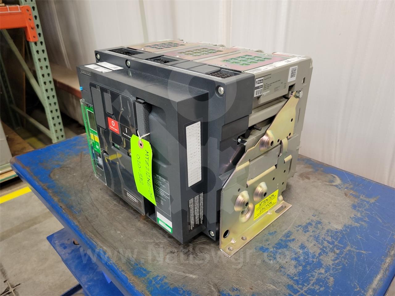 1200 Amps Square D Masterpact Mtz2 12n Eo/do Unused Surplus (mtz212n) 120 Volts AC Control, Micrologic 6.0 X - Image 8