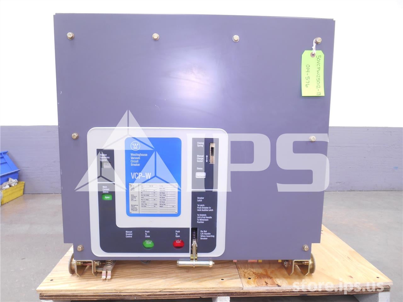 1200 Amps Ch 50vcp-w 250 Eo/do 48 Volts DC Control, 29k Amps Sc, Bottle# Wl34854a - Image 1