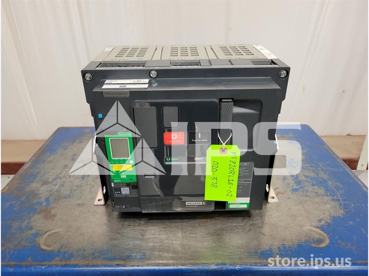 800 Amps Square D Masterpact Mtz2 08l1 Eo/do Unused Surplus (mtz208l1) 120 Volts AC Control, 24 Volts AC - Image 1