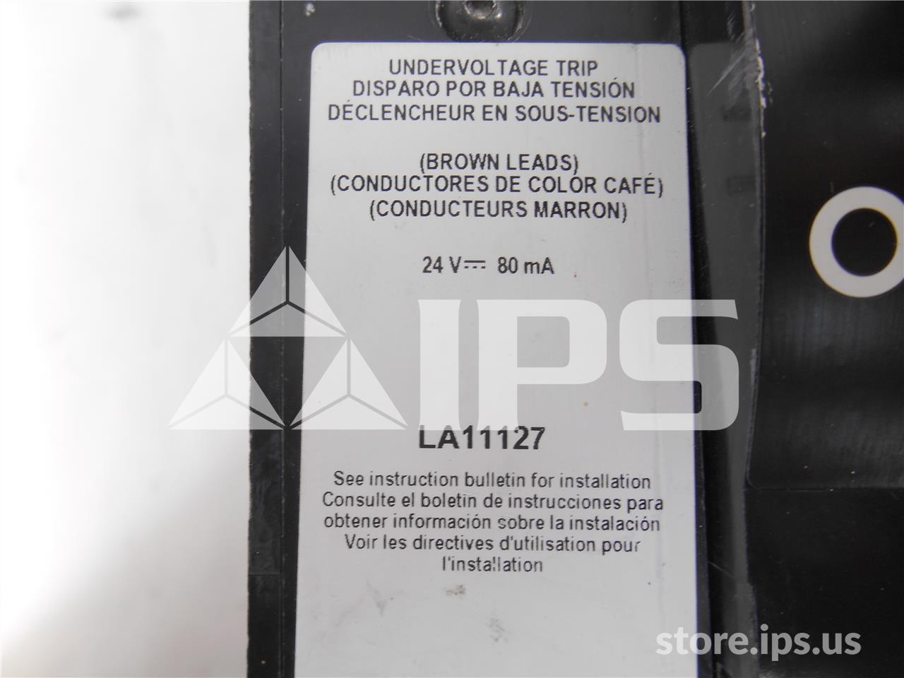 Square D Lhl Mccb 24 Volts DC Uv - Image 3