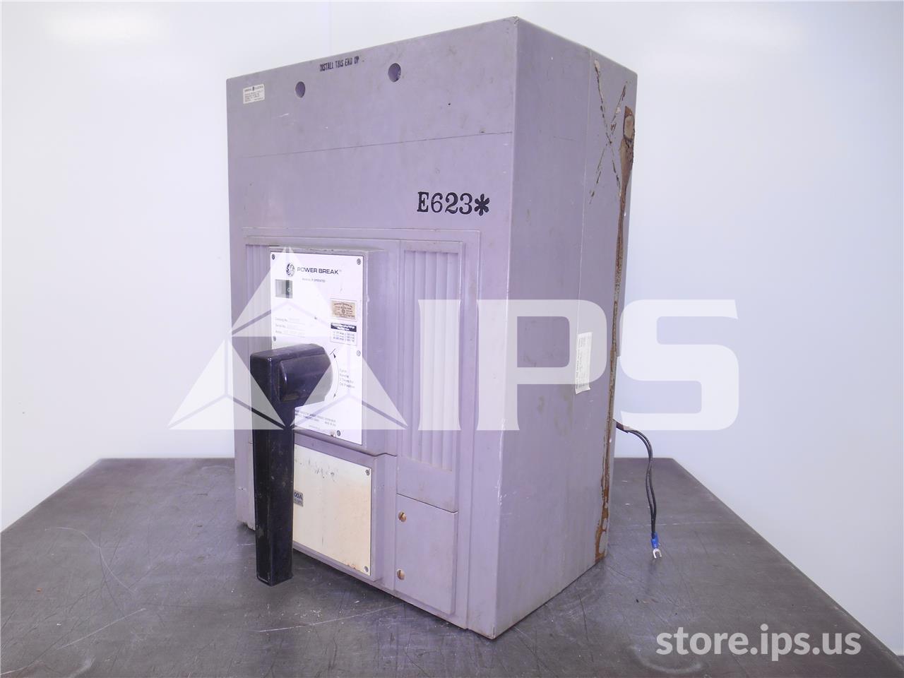 2500 Amps GE Tps Power Break Mo/bi (tps25) 2500 Amps Magnetrip 70-100 Percent, 120 Volts AC Shunt Trip - Image 5