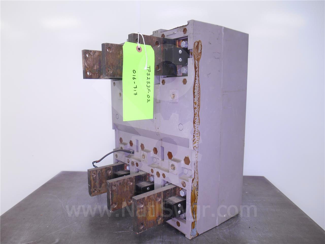 2500 Amps GE Tps Power Break Mo/bi (tps25) 2500 Amps Magnetrip 70-100 Percent, 120 Volts AC Shunt Trip - Image 7