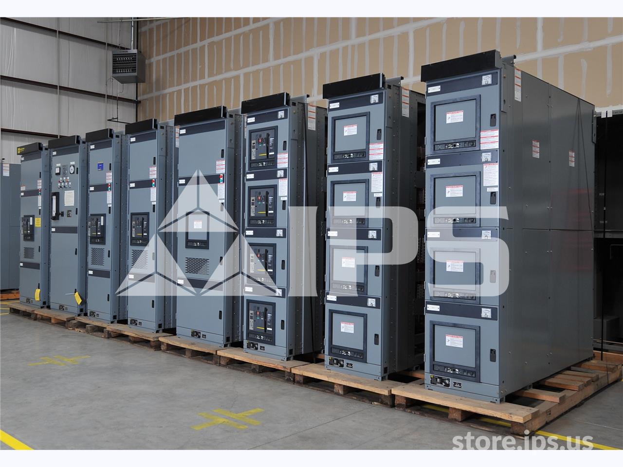 3200 Amps Square D Power Zone 4 Indoor Switchgear Unused Surplus High Resistance Ground Control Section , 30 - Image 1