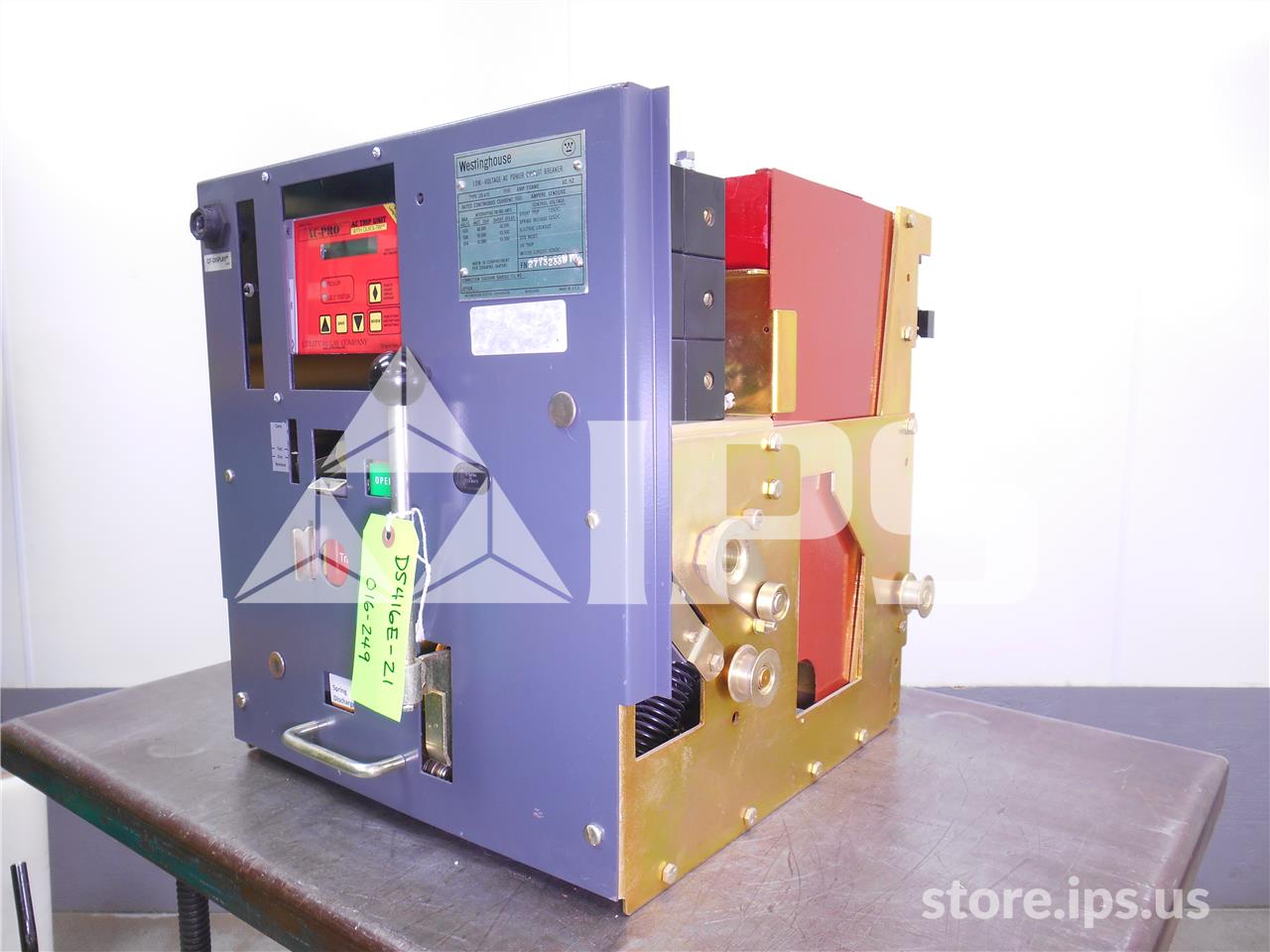 1600 Amps WH Ds-416 Eo/do 125 Volts DC Control, AC Pro Qt Lsig, 1600 Amps Ct - Image 4