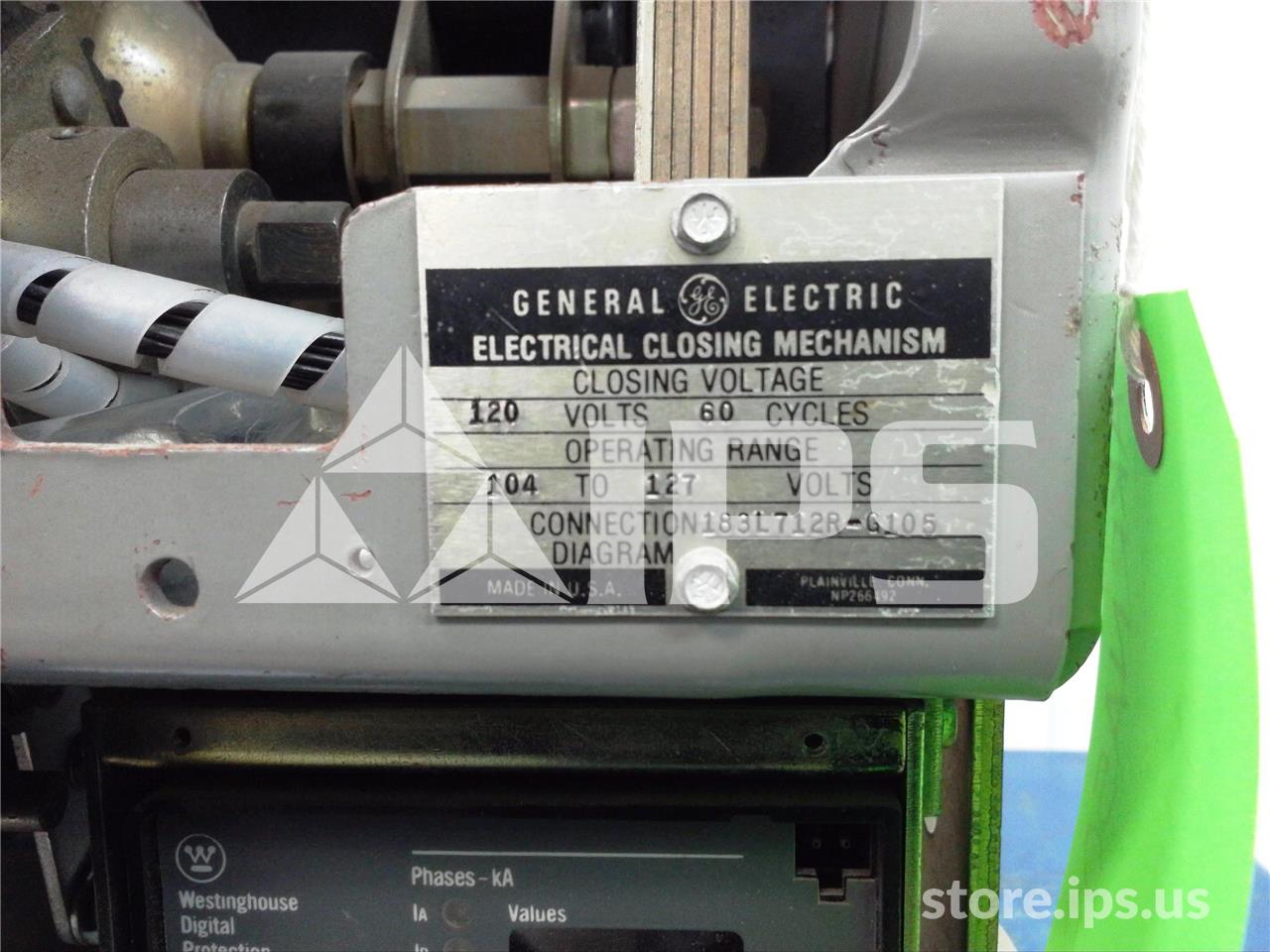 1600 Amps GE Akr-na-50 Eo/do (akr-_a-50) 120 Volts AC Control, Digitrip Rms 800 Lsi Retrofit, 1600 Amps Rp - Image 4