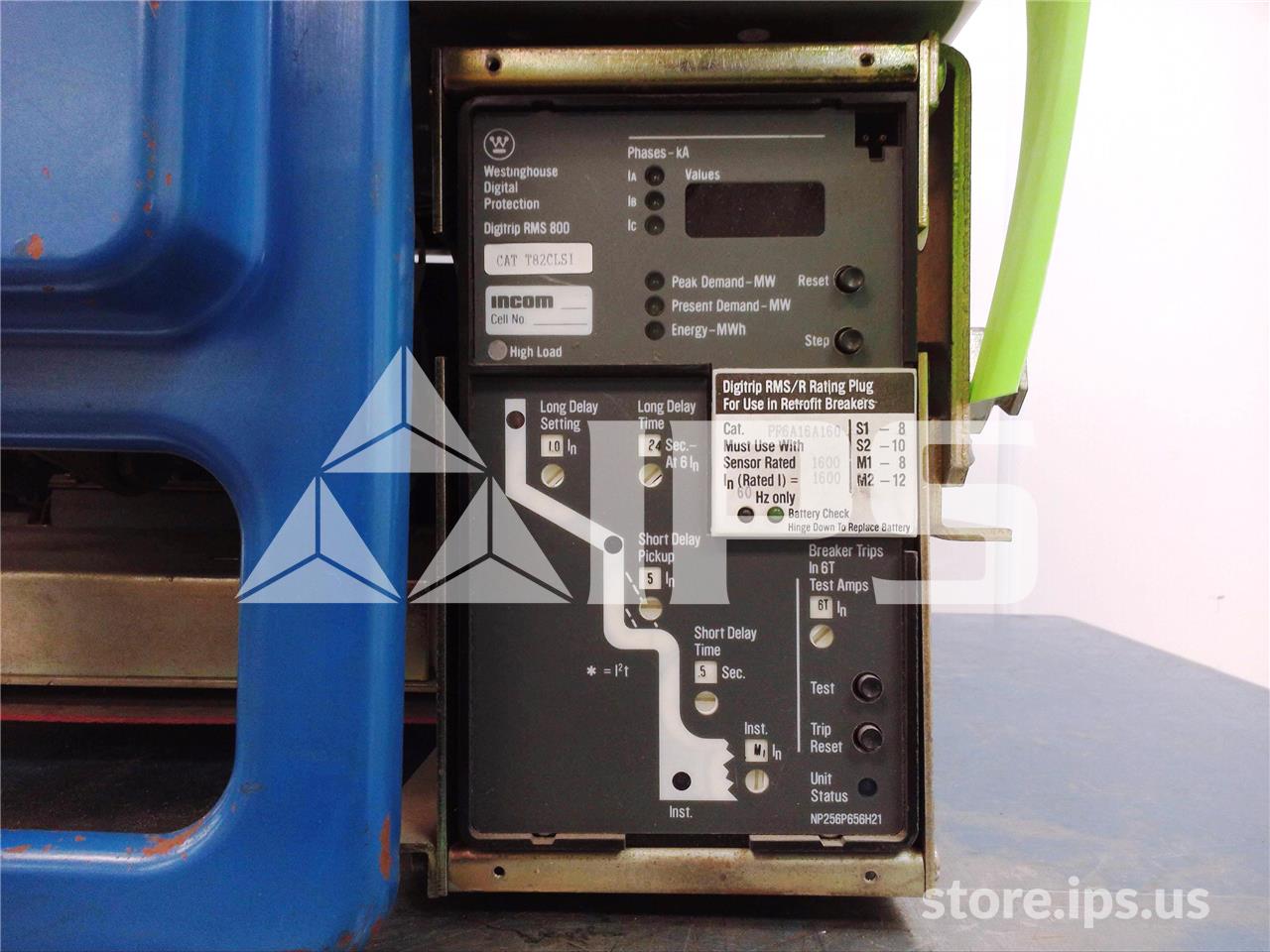 1600 Amps GE Akr-na-50 Eo/do (akr-_a-50) 120 Volts AC Control, Digitrip Rms 800 Lsi Retrofit, 1600 Amps Rp - Image 5