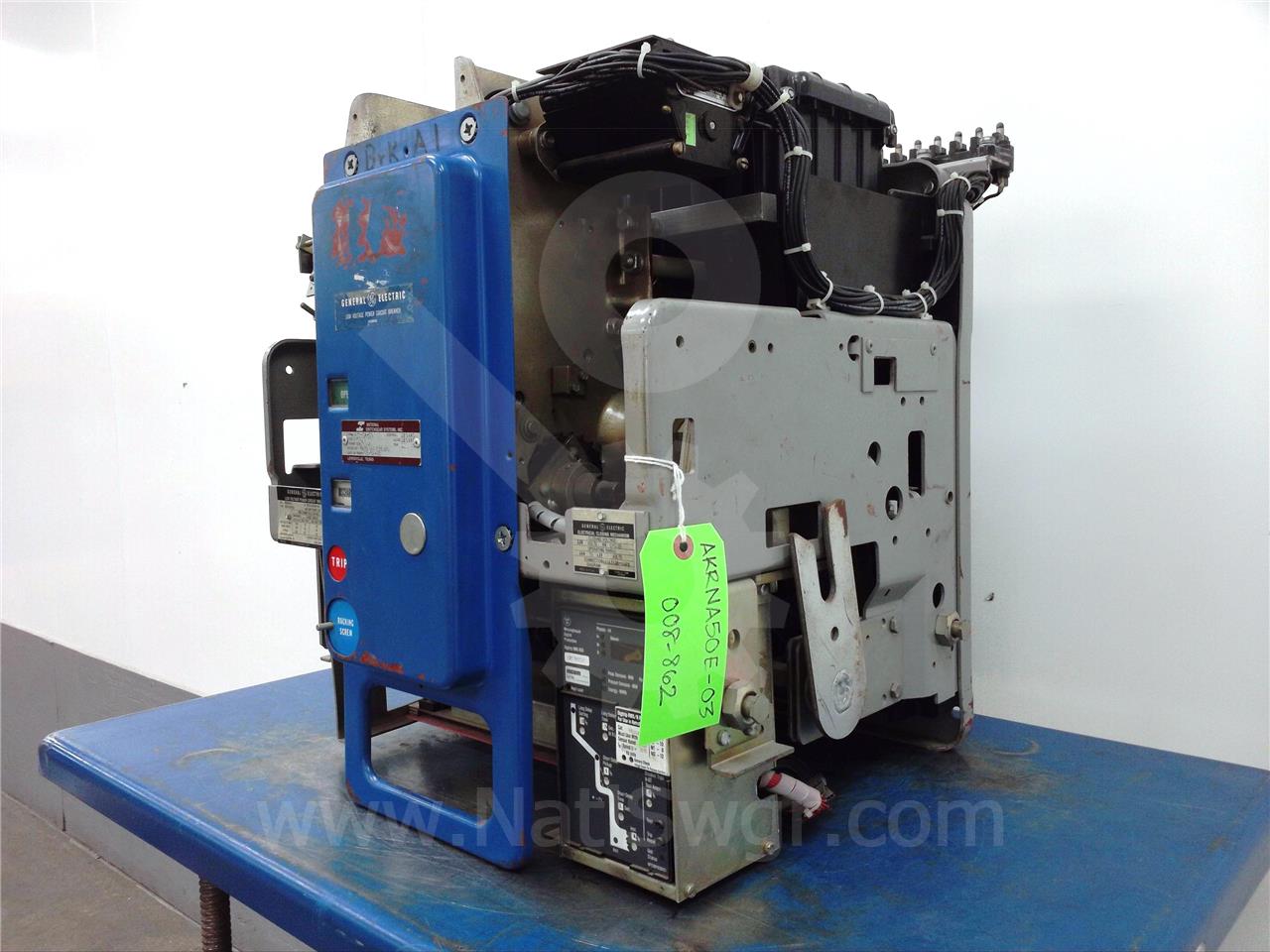 1600 Amps GE Akr-na-50 Eo/do (akr-_a-50) 120 Volts AC Control, Digitrip Rms 800 Lsi Retrofit, 1600 Amps Rp - Image 7