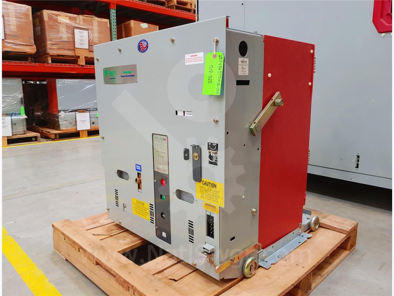 1200 Amps Pwl 15pv36stdx Pvs8 750mva/36k Amps Unused Surplus (15pv36) 125 Volts DC Control - Image 6