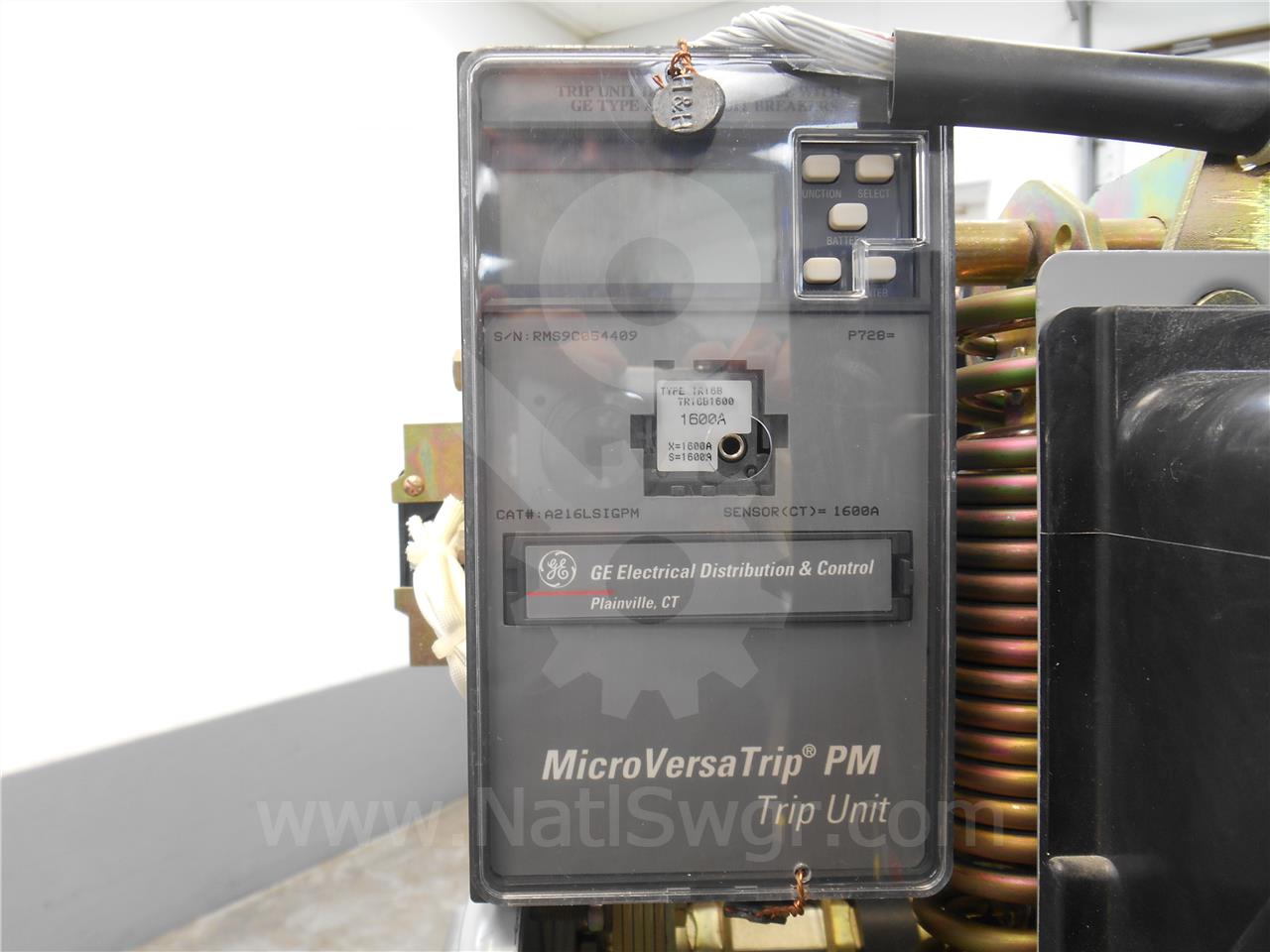1600 Amps GE Akru-10d-50 Eo/do (akru-_d-50) 120 Volts AC Control, 24 Volts DC Trip, Mvt Pm Lsig, 1600 Amps - Image 3