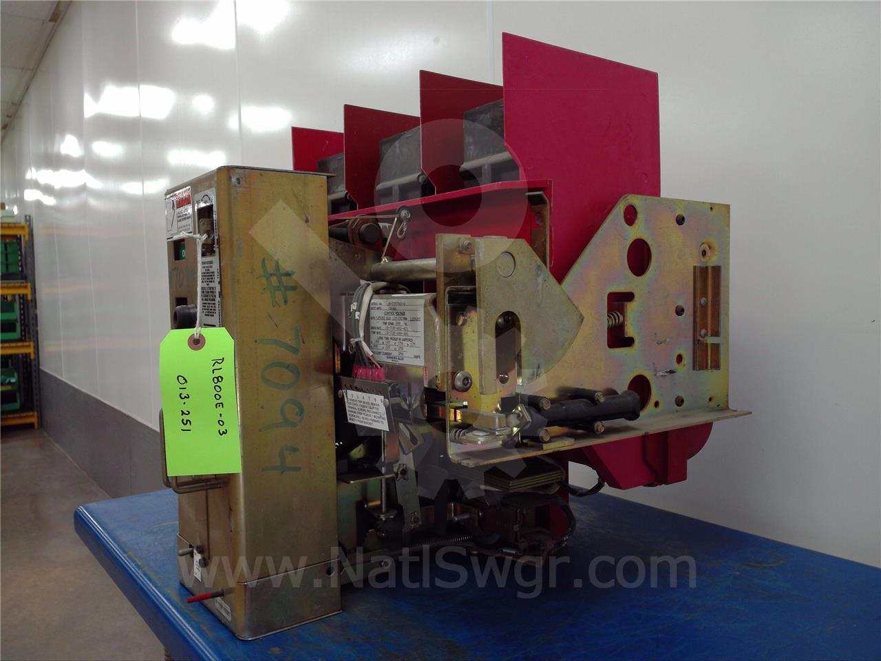 800 Amps Sa Rl-800 Eo/do 125 Volts DC Control, 200 Amps Ct, Dual Switch Bell Alarm - Image 6